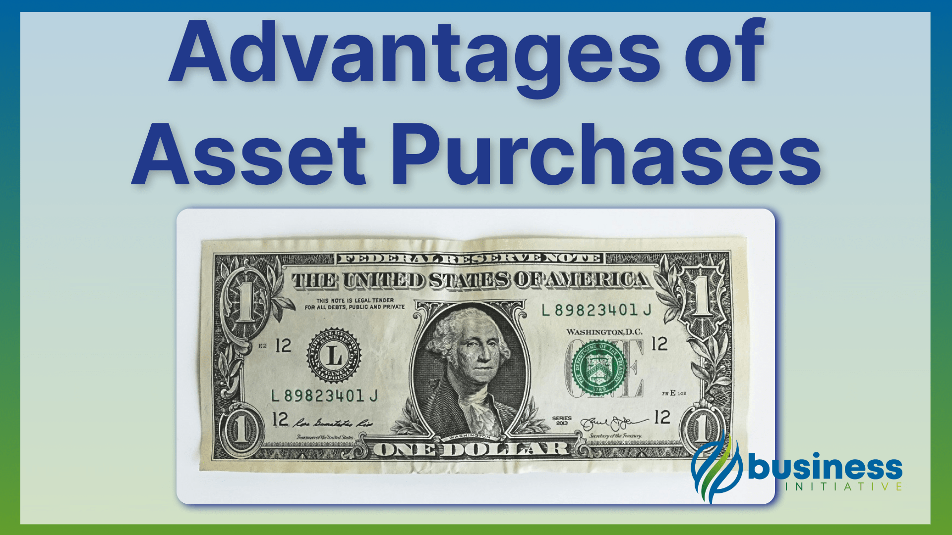 what are asset purchases