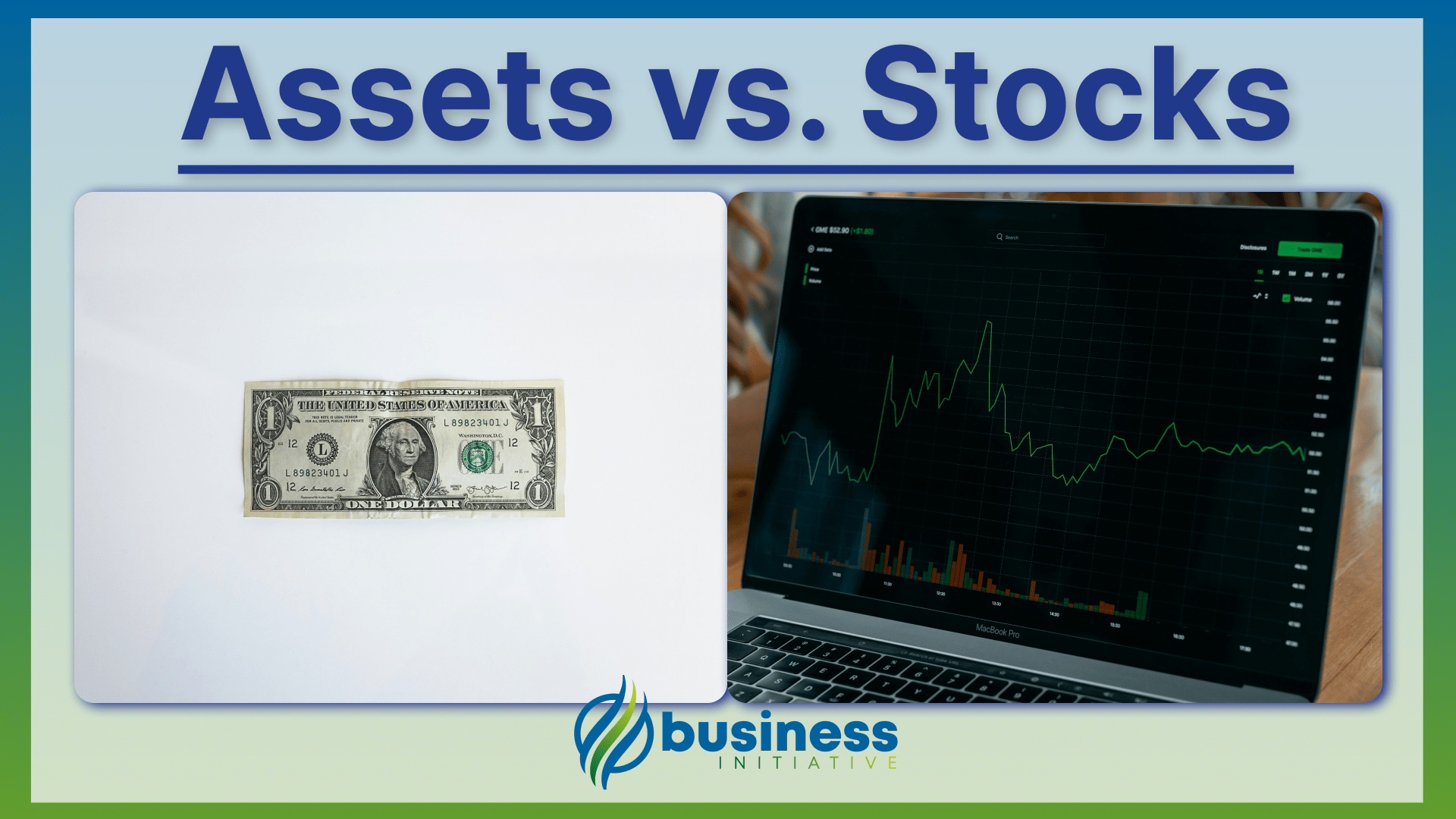 definitions of assets and stocks