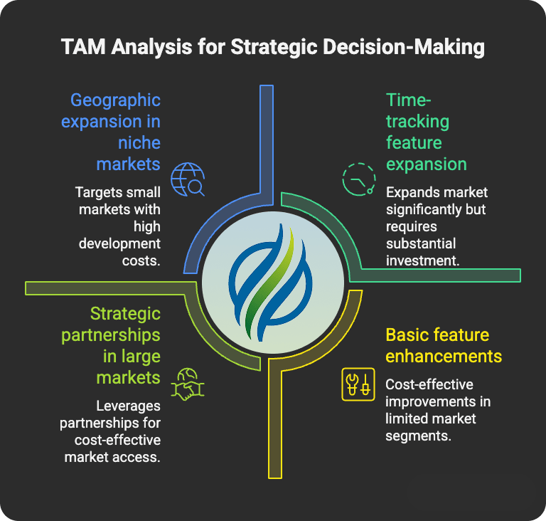 using TAM analysis for strategic business decisions strategic applications of TAM analysis for business growth