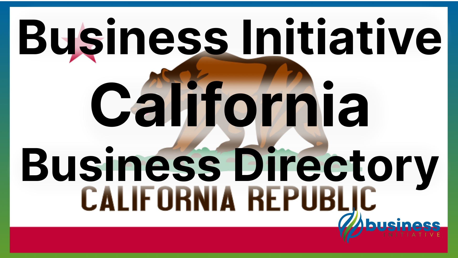 california state business directory