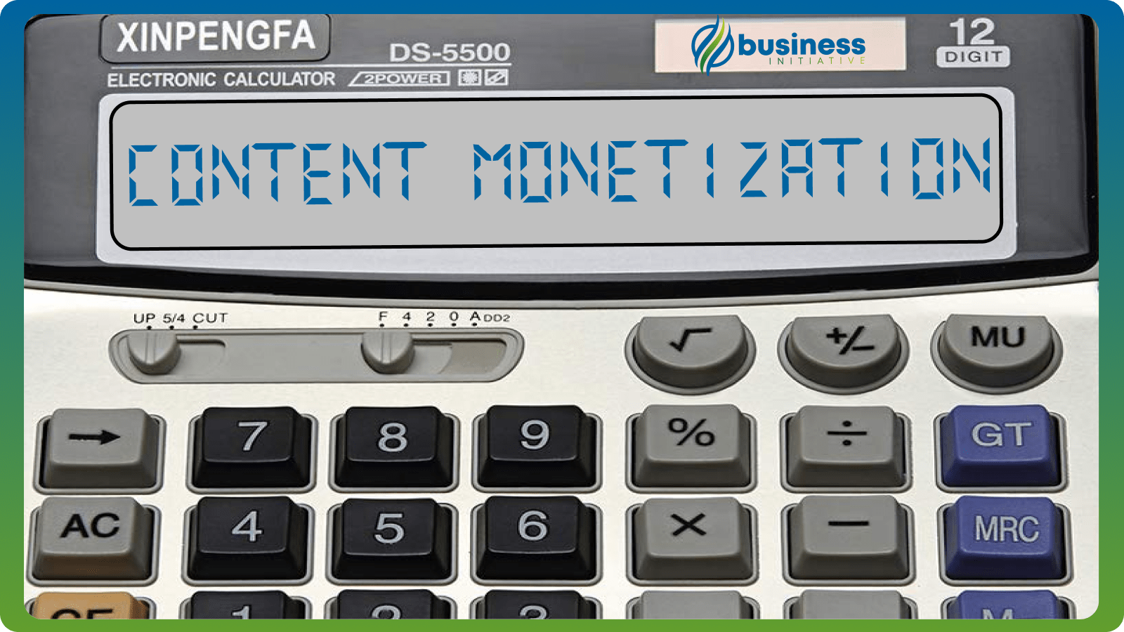 Content Monetization Calculator: Predict Revenue from Content Marketing Article Thumbnail